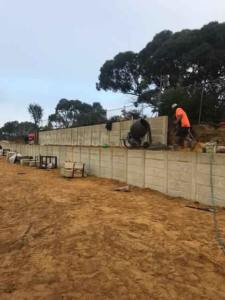 Retaining Wall Installation in Shenton Park