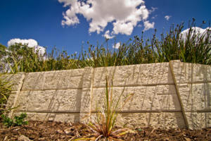 Cream Limestone Precast Concrete Retaining Walls